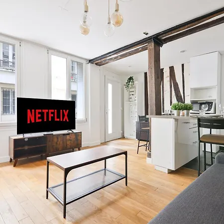 Apartment Superb Quartier Republique Free Netflix